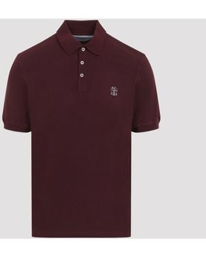 Brunello Cucinelli Mc Polo - Red