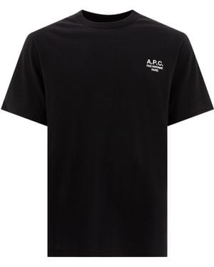 A.P.C. Standard Rue Madame T-Shirts Nero-Uomo