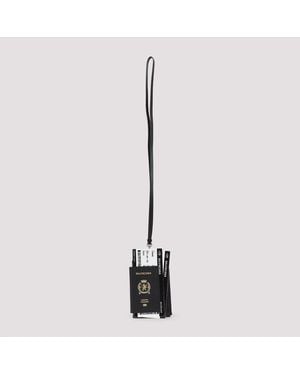 Balenciaga Passport Phone Holder - Schwarz