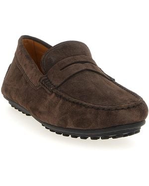 Tod's Tod 's 'City Gommino' Slipper - Braun