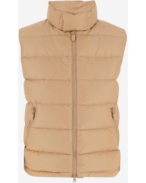 Aspesi Recycled Nylon New Minnie Vest Down Jacket - Natur