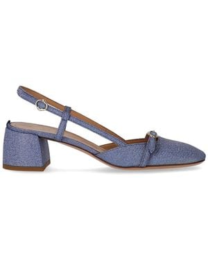A.Bocca Smoky Slingback Pump - Blue