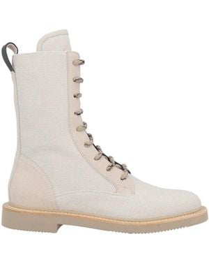 Brunello Cucinelli Ankle Boots - Natural