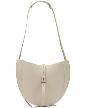 MINOBOSSI Shoulder Bags Beige - White