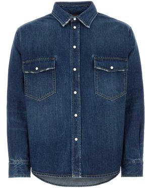 1989 STUDIO Camicia - Blau