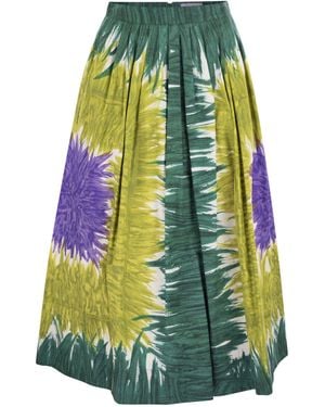 Weekend by Maxmara Circeo Signa Poplin Stampato - Verde
