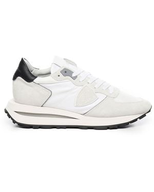 Philippe Model Tropez Haute Niedrig Weiße Sneakers