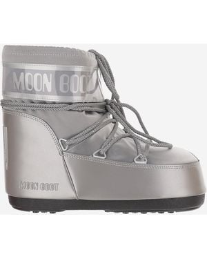 Moon Boot Icon Lage Blik Enkellaarzen - Grijs