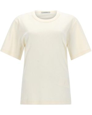 Lemaire Solid Crew Neck T-Shirt - White