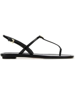 Prada Varnished Flip-Flop - White
