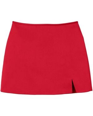 Marc Jacobs Duchess Satin Rok - Rood