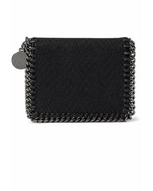 Stella McCartney Stella McCartney Falabella Bifold Wallet Eco Sh - Schwarz