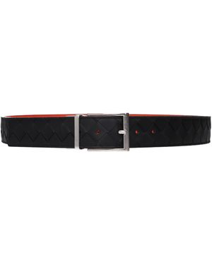 Bottega Veneta Belt Leather - Black