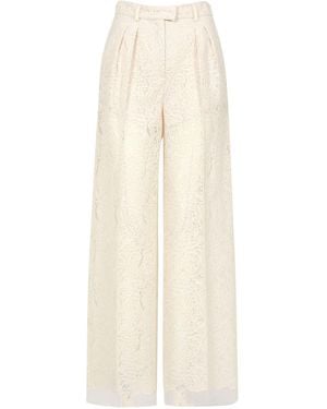 SIMONA CORSELLINI Trousers - White
