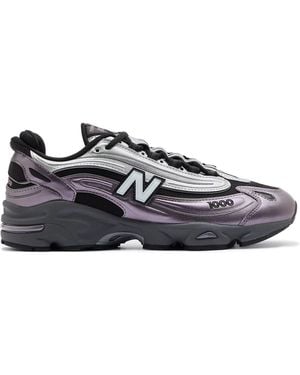 New Balance Trainer M1000 Dark Ice Wine//Metallic - White