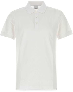 Tシャツ・カットソー BURBERRY Slate Piquet Polo Shirt Burberry Slate Piquet Polo Shirt in Black | Lyst