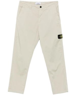 Stone Island Pantalone Regular - White