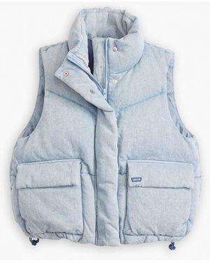 Levi's Western Bubble Weste feiern den Moment ow - Blau