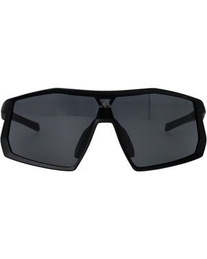 adidas Mask Sunglasses Sp0123 02 A - Black