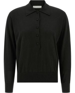 Dries Van Noten Tuno' Polo Shirt - Black