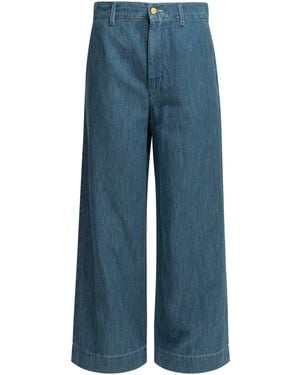 Max Mara Wide Leg Jeans - Blue