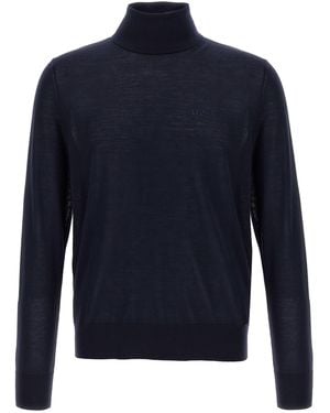 DSquared² Pull à col roulé 'D2' - Bleu