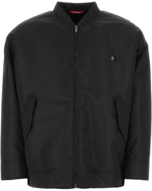 Valentino Nylon Jacket - Black