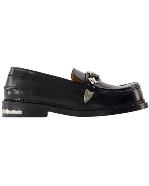 Toga AJ1348 Slipper Leder schwarz