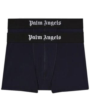 Palm Angels Pack Of Two Boxers - Blue