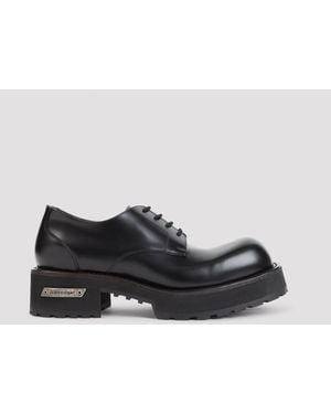 Balenciaga Venom Derby Shoes - Black
