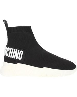 Love Moschino Trainers Donna Tessuto Nero - Black