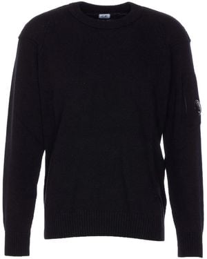 C.P. Company Knitwear Crew Neck - Blue