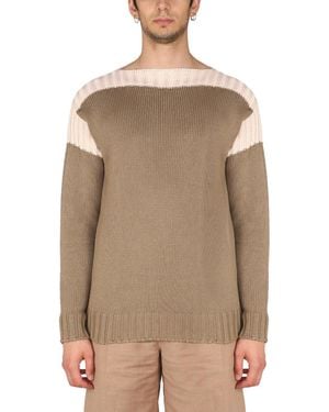Fendi Cotton Cashmere Jumper - Natural