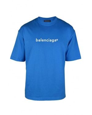 Balenciaga Maglietta - Blu