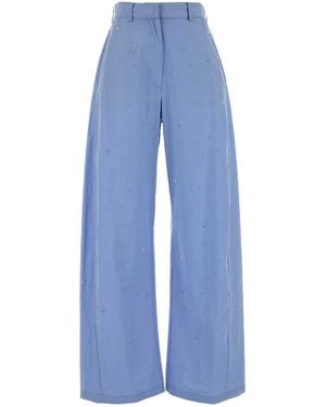 GIUSEPPE DI MORABITO Pantalone Con Applicazione - Blue