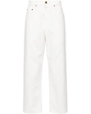 Golden Goose Jeans mit lockerer Passform - Weiß