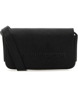 Alexander Wang Leather Punch Crossbody Bag - Black