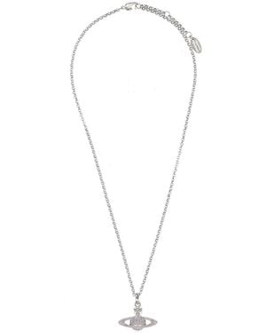 Vivienne Westwood "Mini Bas Relief" Necklace - White