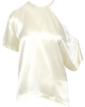 Erika Cavallini Semi Couture Shirts Crème - Wit