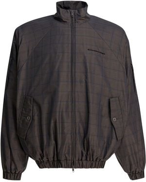 Balenciaga Chaqueta De Nailon - Gris