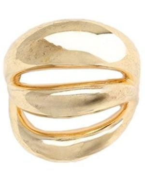 Panconesi Triptych Blow Up Ring - Metallic