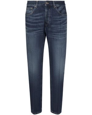 Dondup Dian Karotten Dunkelblaue Jeans