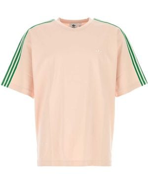 adidas Pastel Cotton Oversize T Shirt - Pink