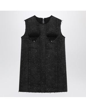 NAMACHEKO Dark Mini Dress - Black
