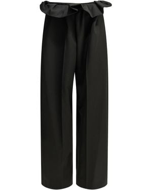 KHAITE "Kira" Tailored Pants - Black