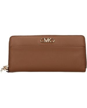 Michael Kors Portafogli Parker Donna Pelle Marrone/Luggage - Brown