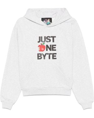 DISNEY X COPERNI Just One Byte Cotton Hoodie - White