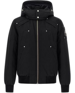 Moose Knuckles Original Ballistic' Down Jacket - Schwarz