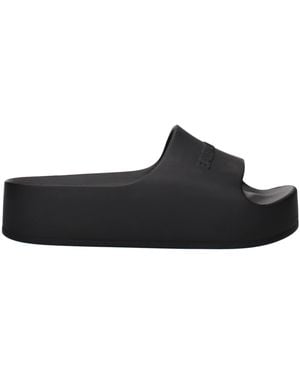 Balenciaga T Shirts And Socks Chunky Rubber - Black