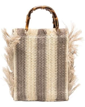 La Milanesa Lilium Handbag - Natural